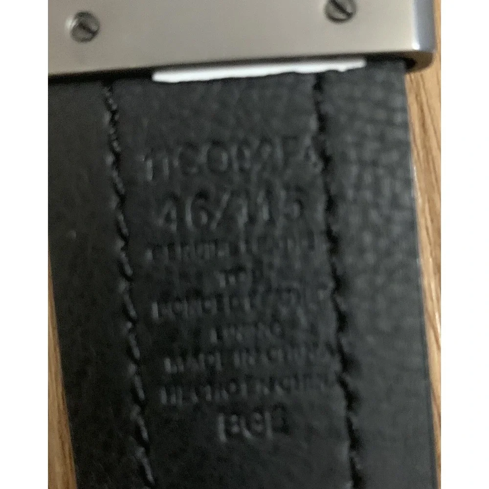 Columbia Belt Men's 46/115 Dark Brown or Black‎ Leather Reversible